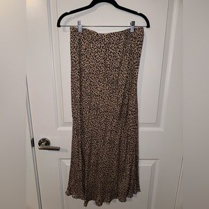 Cheetah Print Skirt